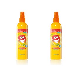 2 x Avon Naturals magnificent mango crazy hair tamer/detangler