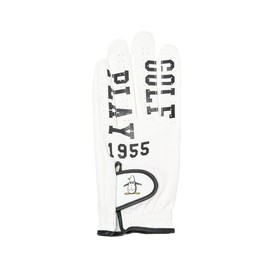 Munsing Wear MG5SGV01M Men's Golf Gloves, One-Handed, Right-Handed, Penguin, Sporty, Practice, Round, WH00 (white), L