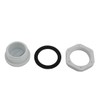 sourcing map GLW-M25 Nylon Male Thread Cable Gland End Cap