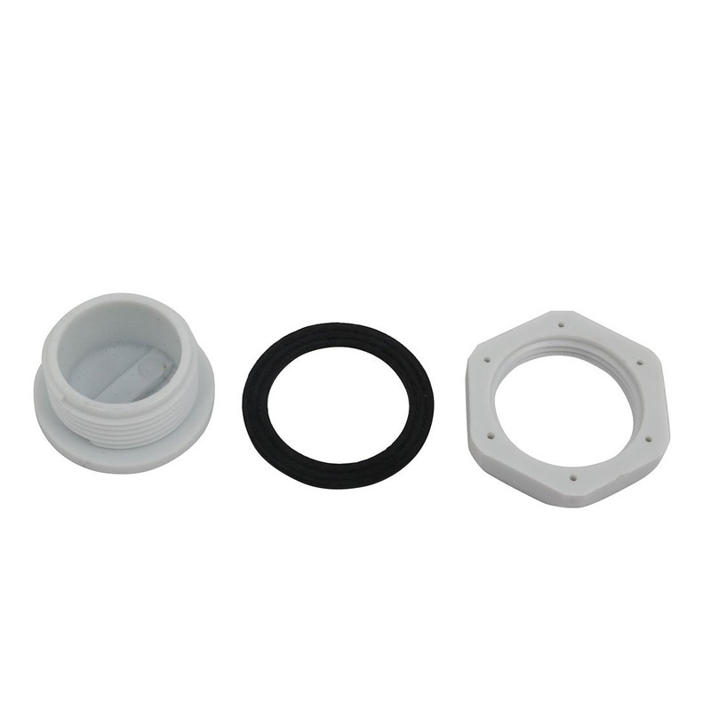sourcing map GLW-M25 Nylon Male Thread Cable Gland End Cap