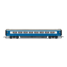 Hornby R40172 Midland Pullman, Mk3 First Open, M41176-Era 11 Coach, Blue