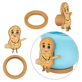 4Johor Silicone Stopper Compatible with West Paw Toppl Toy, Size X&XL, 2Pack - Mess-Free Fun, Dog's Delight. Toy is Not Included.