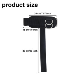 2pcs Wrist Straps for Weightlifting, Weightlifting Straps with D Ring Weight Lifting Support Straps Deadlift Straps for Cable Machine Workout Gym Accessories for Bodybuilding Weightlifting Deadlifting