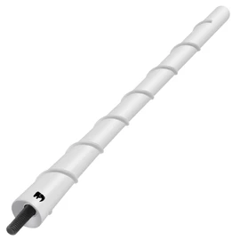 ONE250 8" inch Spiral Flexible Copper Core Antenna, Compatible with Jeep Wrangler JK JKU JL JLU Rubicon Sahara Gladiator (JL) [JT] Renegade Cherokee - Designed for Optimized FM/AM Reception (White)
