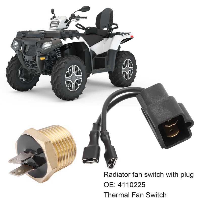 Thermal Fan Sensor Switch with Plug High Performance ABS Copper