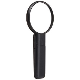 TSK ルーペ リーディングルーペ 2倍 ライト付き ブラック TS-1