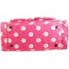 Rockland Duffel Bag, Pink Dots, 19-Inch
