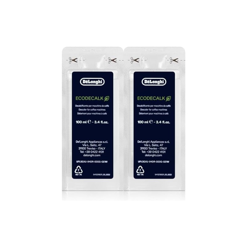 Recamania Delonghi 5513296011 Universal Descaler for Coffee Machines 2 x