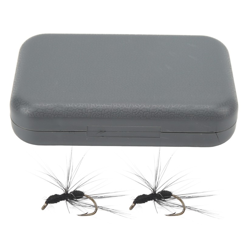 40PCS Fly Fishing Flies Kit Realistic Black Ant Hand Knitting