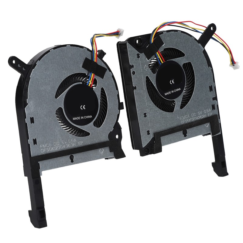 2pcs Laptop CPU GPU Cooling Fans Replacement for ASUS TUF
