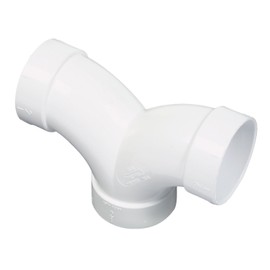 3-Way 90° Double Sweep Elbow For Central Vacuum Piping