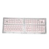 Keyboard Keycaps 129 Keys Pudding Transparent OEM Height PBT Two