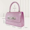 Trisapu Womens Evening Bag Sparkly Bow Clutch Purse Wedding Party