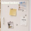 18pcs Star-Shaped Fridge Magnets, Fun Magnet for Kitchen Decor(Silver-Tone)