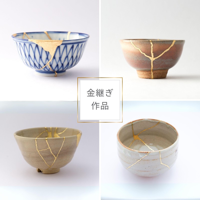 [KIJIMATSU] Simple Beginner-Friendly Easy Kintsugi Full Set Using Brass Powder