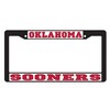 Oklahoma Plate_Frame (BLACK PLATE FRAME OK SOONERS (17506))