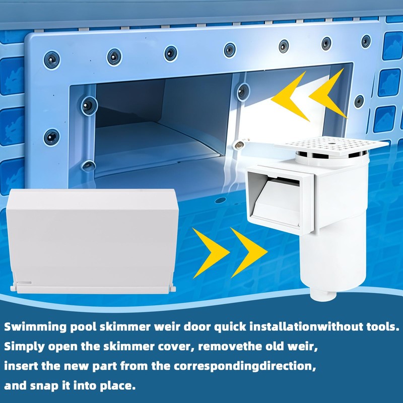 GGTE SPX1082K Swimming Pool Skimmer Weir Door for Hayward