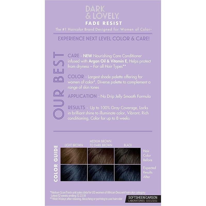 SoftSheen-Carson Dark and Lovely Fade Resist Rich Conditioning Hair Color,