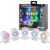 Monster Sconce Lights, RGBW+IC Multi-Colored & Multi-White, 5 Double-Sided LED