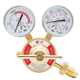 CDL Oxygen and Acetylene Regulator (Acetylene, Brass, Heavy Duty)