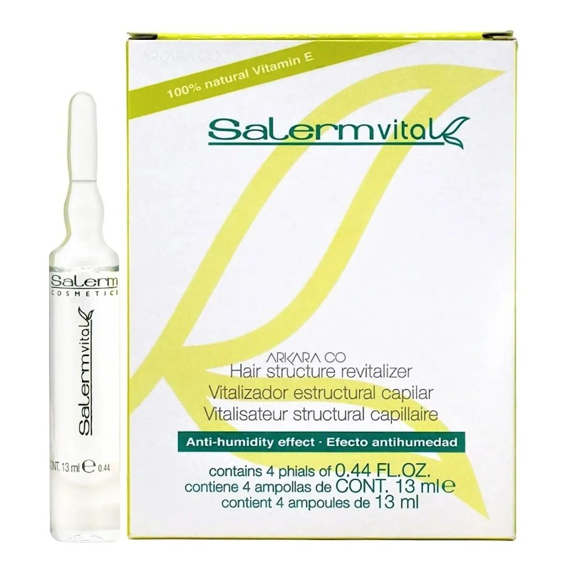 Salerm Vitamina E Vital Caja De 4 Ampolletas De Reparación