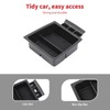 Linskip Center Console Organizer Tray with Non-Slip Mat Compatible with