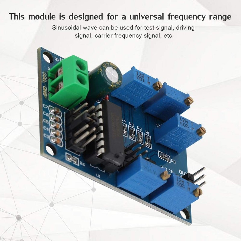 Signal Generator Module ICL8038 Medium Low Frequency Sine Wave Triangle
