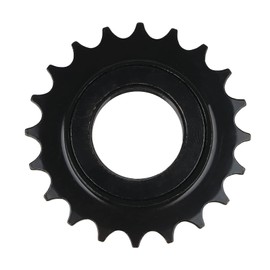 Hycline Single Speed Bike Freewheel: 20T Compatible with 1/2''×1/8'' Bicycle Freewheel - Threaded Type Freehub Replacement Parts - Black