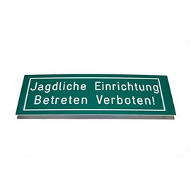 Jehn Landmark Hunting Facilities, Green/White, 15 cm