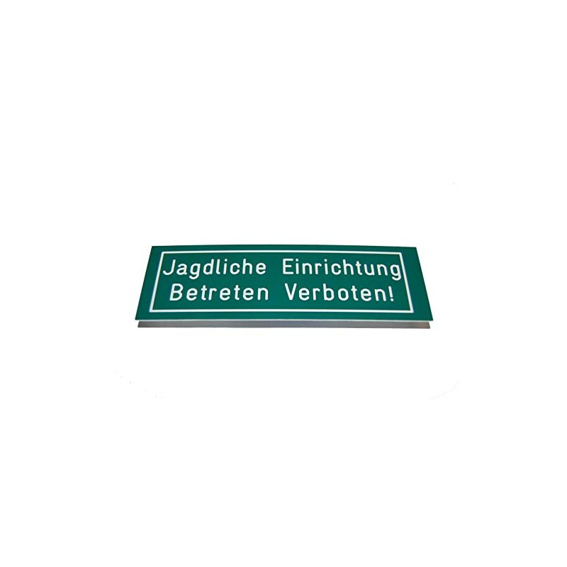 Jehn Landmark Hunting Facilities, Green/White, 15 cm