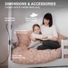 LiFMIRA Clip-on Lamp Reading Light - 5 Color Modes, 10