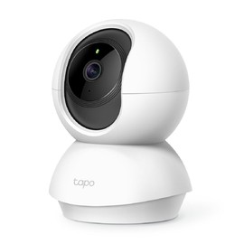 Tapo TP-Link Tapo Smart Pan/Tilt Indoor Security Camera, 360 Motion Tracking, 1080p Full HD WiFi Camera for Pet/Baby, Night Vision, 2-Way Audio, 128 GB Local Storage, Works w/Alexa & Google (Tapo C200)