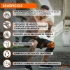 Rodillera Deportiva Hyperz Ortopédica Grande de Neopreno con Gel Pad