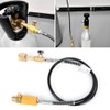 Black High Pressure Soda Hose with 3000psi Meter Kit Accessories