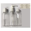 3Pcs Travel Bath Set Toiletry Clear Bottle Bottles Air Port