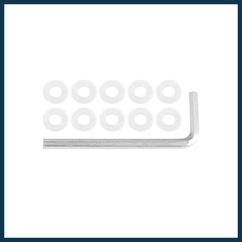 TUCKBOLD 10pcs M5 Motorcycle Windscreen Screw Fairing Windscreen Bolt Black