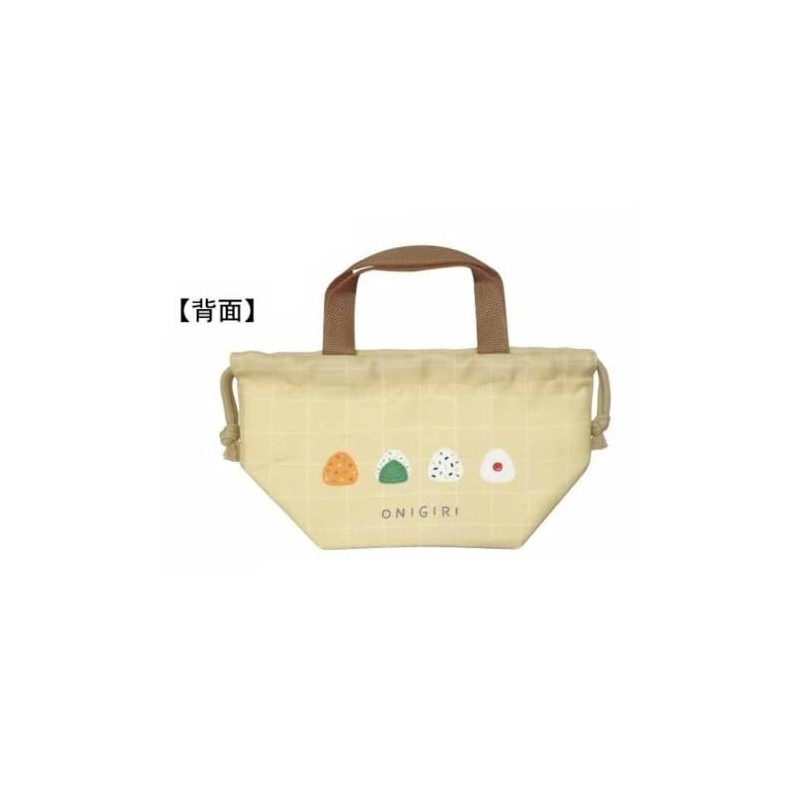 K Company Sanrio Characters (Onigiri Series) Gusseted Drawstring Beige SAON-MKC-BE