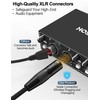 XLR Cable 3.3FT – Short Balanced Microphone Cable with Hi-OFC