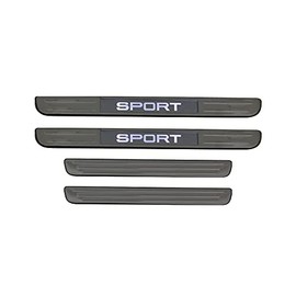 OMAC Door Sill Scuff Illuminated for VW Tiguan 2018-2024 Sport S.Steel Dark 4Pcs