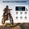Motorcycle Digital Thermometer Instruments Water Temperature Digital Display Meter Gauge