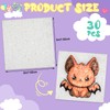 AmazingSpark 30 Pcs Magical Foam Texture Paper, 3" x 3"