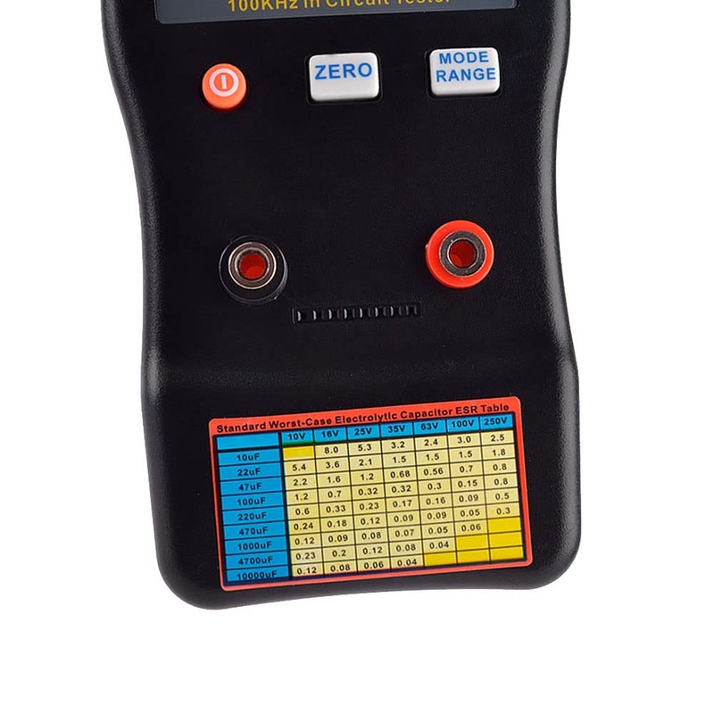 Domary MESR-100 ESR Capacitance Ohm Meter Professional Measuring Internal Resistance