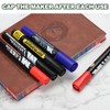 M&G Permanent Markers Round Tip, 10 Pack Quick Dry Waterproof