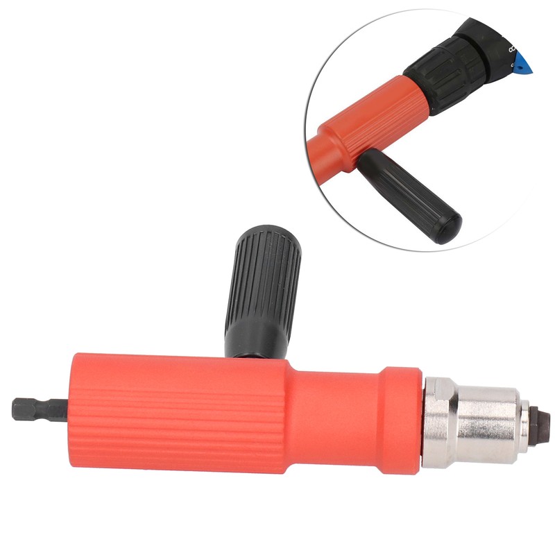 Electric Rivet Gun Adaptor Drill Nut Riveting Riveter Insert Adapter