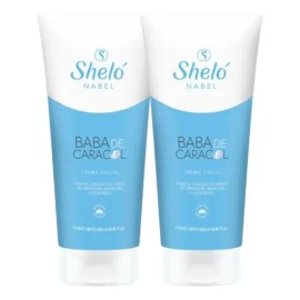 Crema Facial Baba De Caracol Shelo Nabel® 250ml. 2 Piezas Mo