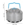 Camping Kettle Scald Proof Short Mouth Fast Heating Energy Saving