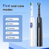 Electric Toothbrush 5 Modes Rotary Toothbrushes with 4 Replacement Soft