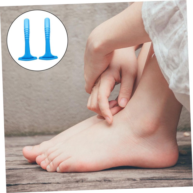 Healeved 2pcs Portable Foot File Professional Pedicure Tool for Foot