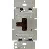 Lutron Toggler Magnetic Low Voltage Dimmer Switch, Single-Pole, AYLV-600P-BR, Brown