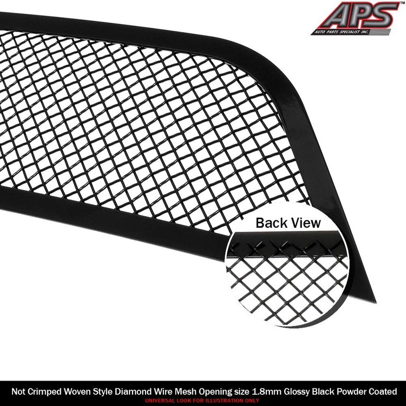 APS Compatible with 2011-2014 Chrysler 200 Upper Stainless Steel Black
